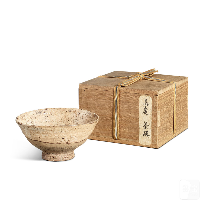 A ko-hagi tea bowl, Japan, Edo period | 日本 江戶時期 古萩焼茶盌